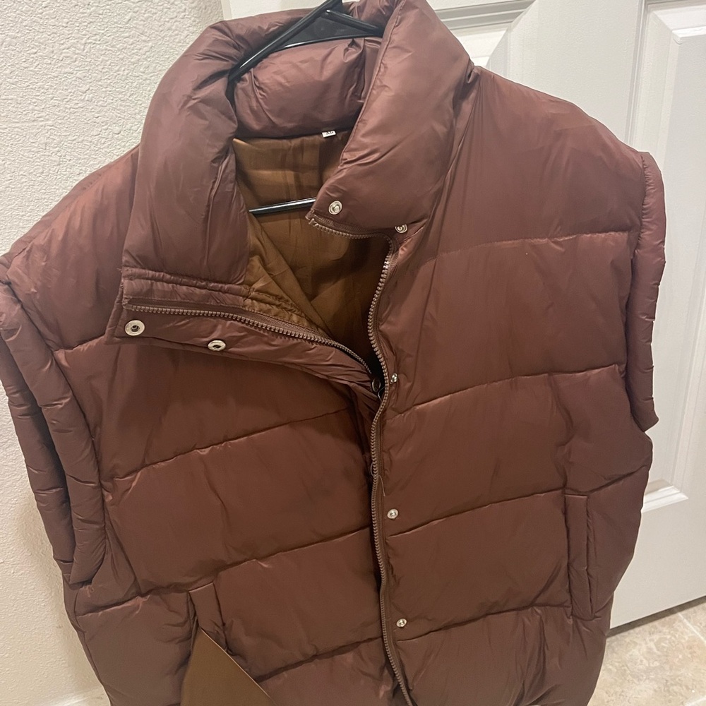 Oversized vest